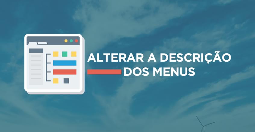 Sistema de vendas diretas e marketing multinível Maxnivel - Como alterar a descrição dos Menus?