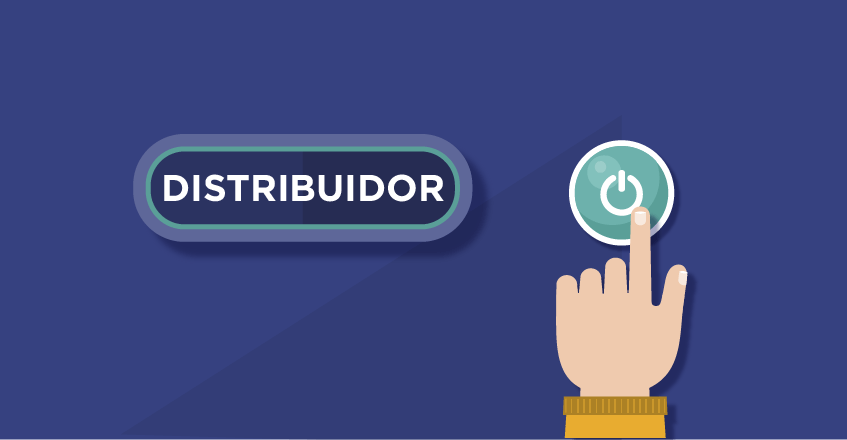 Como ativar o distribuidor manualmente?